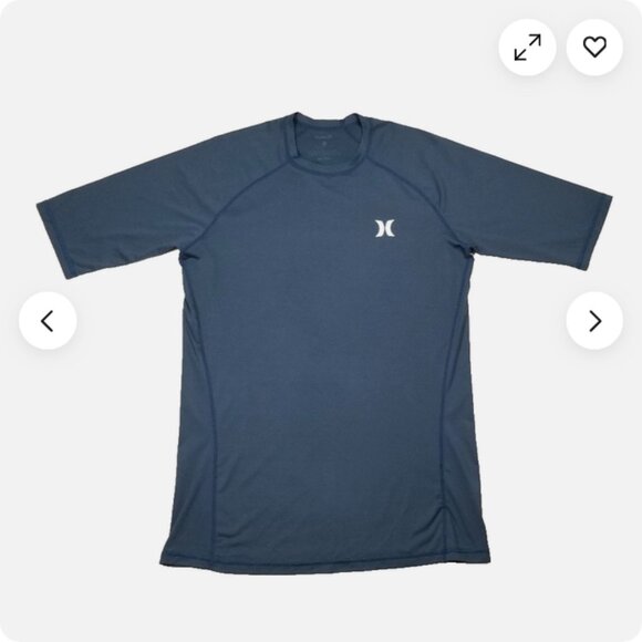 HURLEY Pro Rashguard Swim Surf Shirt 6697E1M - Picture 1 of 7